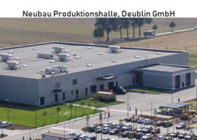 Neubau Produktionshalle, Deublin GmbH